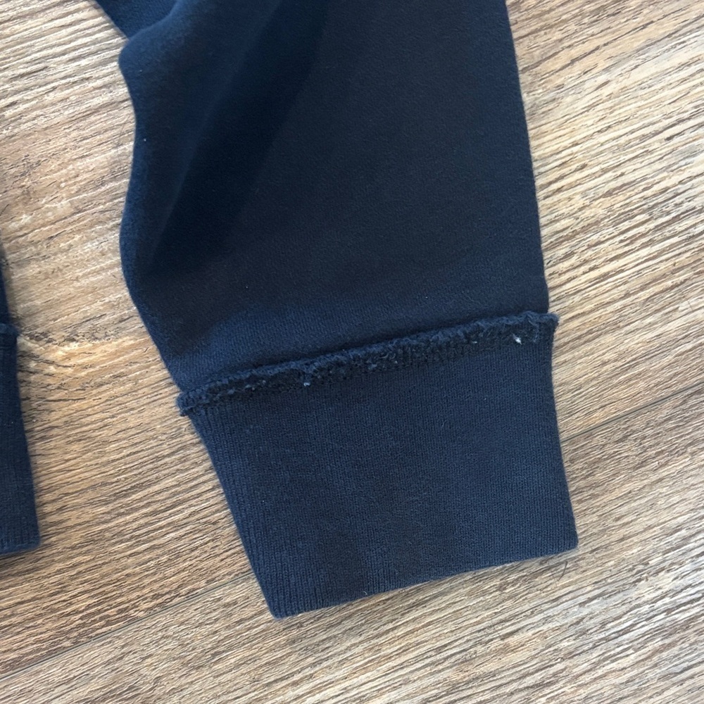 Abercrombie & Fitch Muscle Fit Sweatshirt Dark Navy Blue Crewneck Men's Size L - Picture 11 of 12